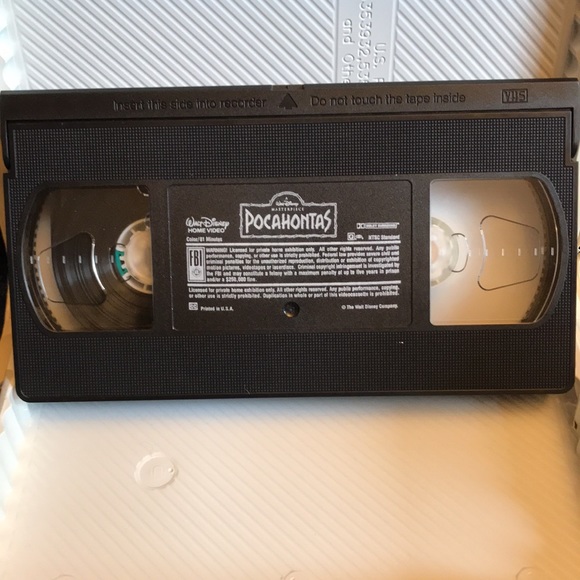 ***6 for $25*** Disney **Pocahontas** Cartoon VHS 📼 tape ~ movie 🎥 - Picture 5 of 5